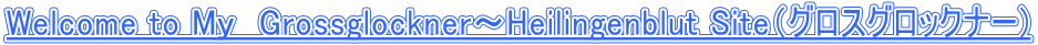 Welcome to M���@Grossglockner�`Heilingenblut Site�i�O���X�O���b�N�i�[) 